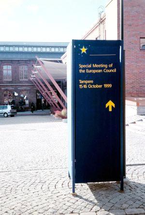 Lokakuussa 1999 EU-johtajat kokoontuivat Tampereella Museokeskus Vapriikissa.