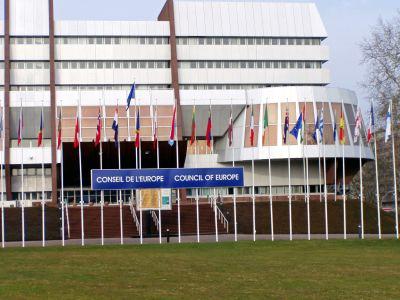 Euroopan neuvoston päämaja Strasbourgissa.