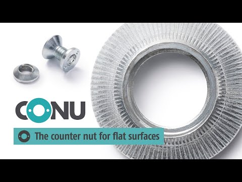 CONU – Self-locking alternative for flat surfaces