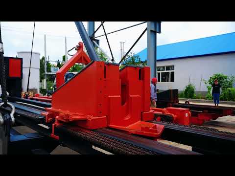 Aerial bundle extractor - 45 tons demonstration