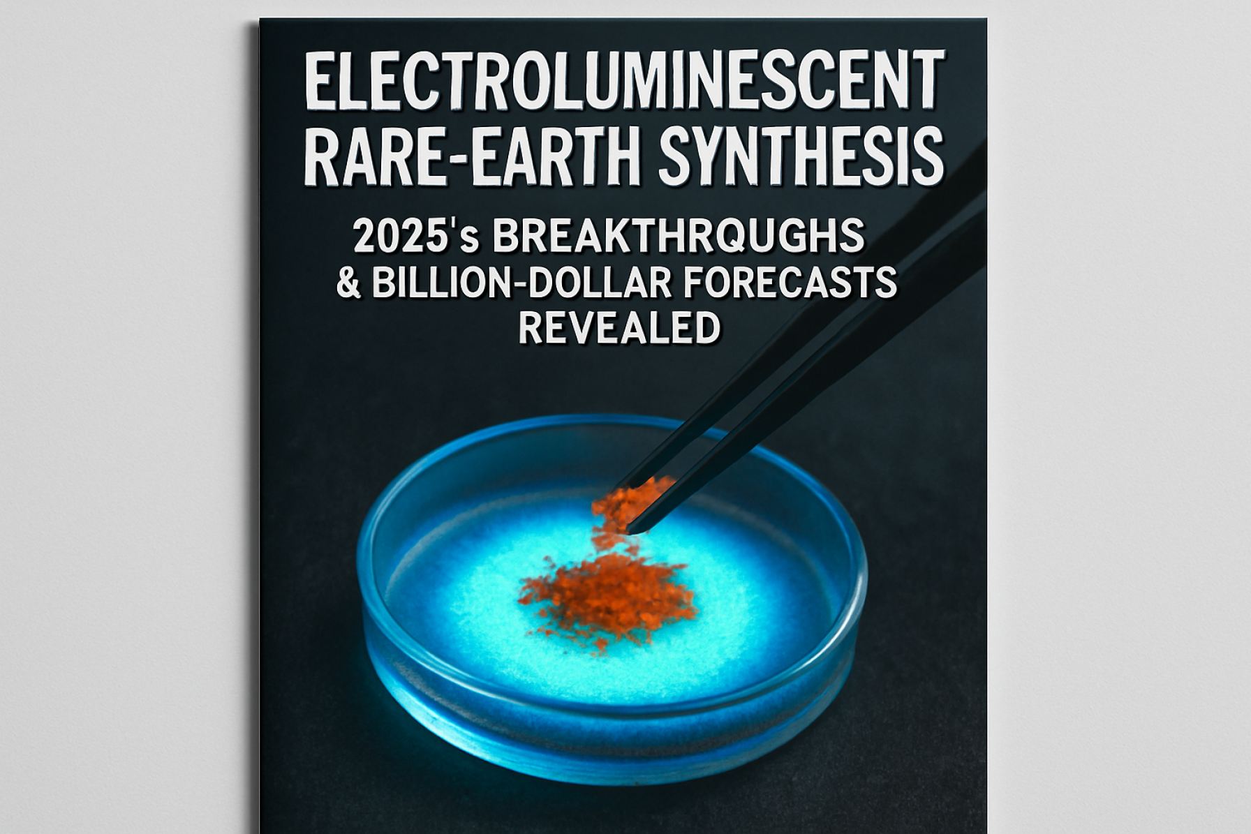 Electroluminescent Rare-Earth Synthesis: 2025's Breakthroughs & Billion-Dollar Forecasts Revealed